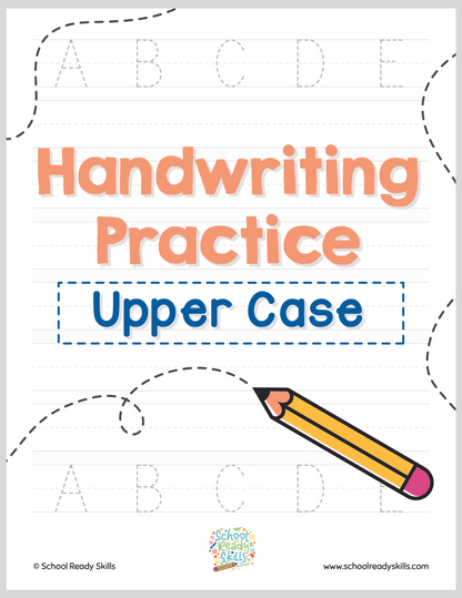 Upper Case Letter Handwriting Workbook